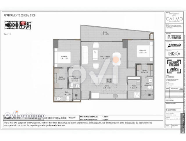(APARTAMENTO) piso 4 (El Retiro)