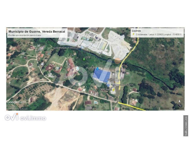 Bodega en Vereda Berracal, Guarne